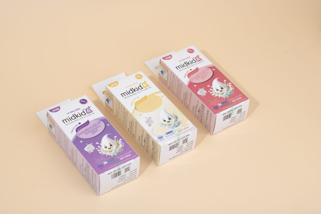 MIDKID A+ – ĐỘT PHÁ CHĂM SÓC RĂNG MIỆNG CHO BÉ
